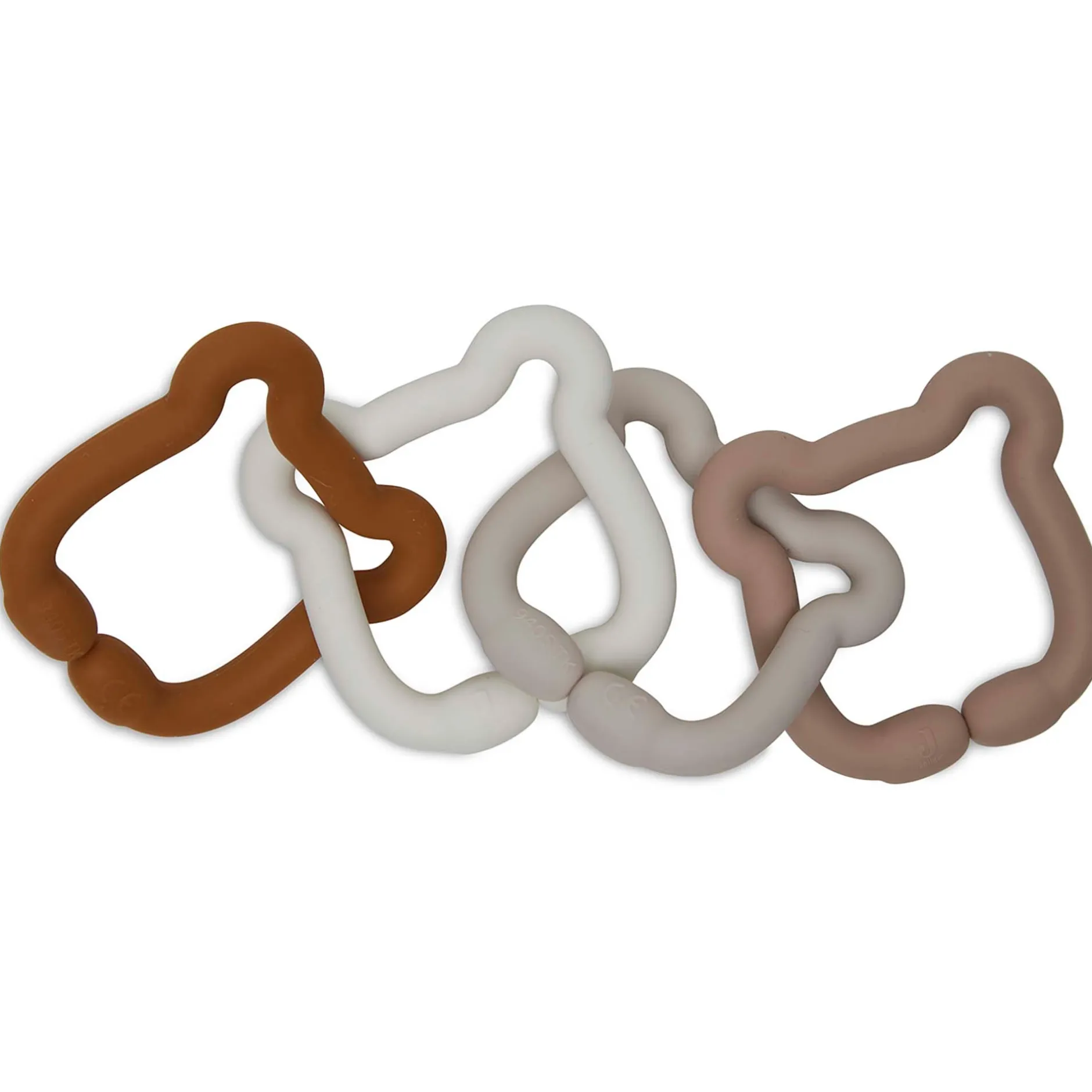 Hangspeelgoed|Speelgoed Voor Onderweg*Jollein loopy links beer Lightbrown