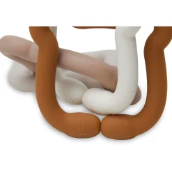 Hangspeelgoed|Speelgoed Voor Onderweg*Jollein loopy links beer Lightbrown