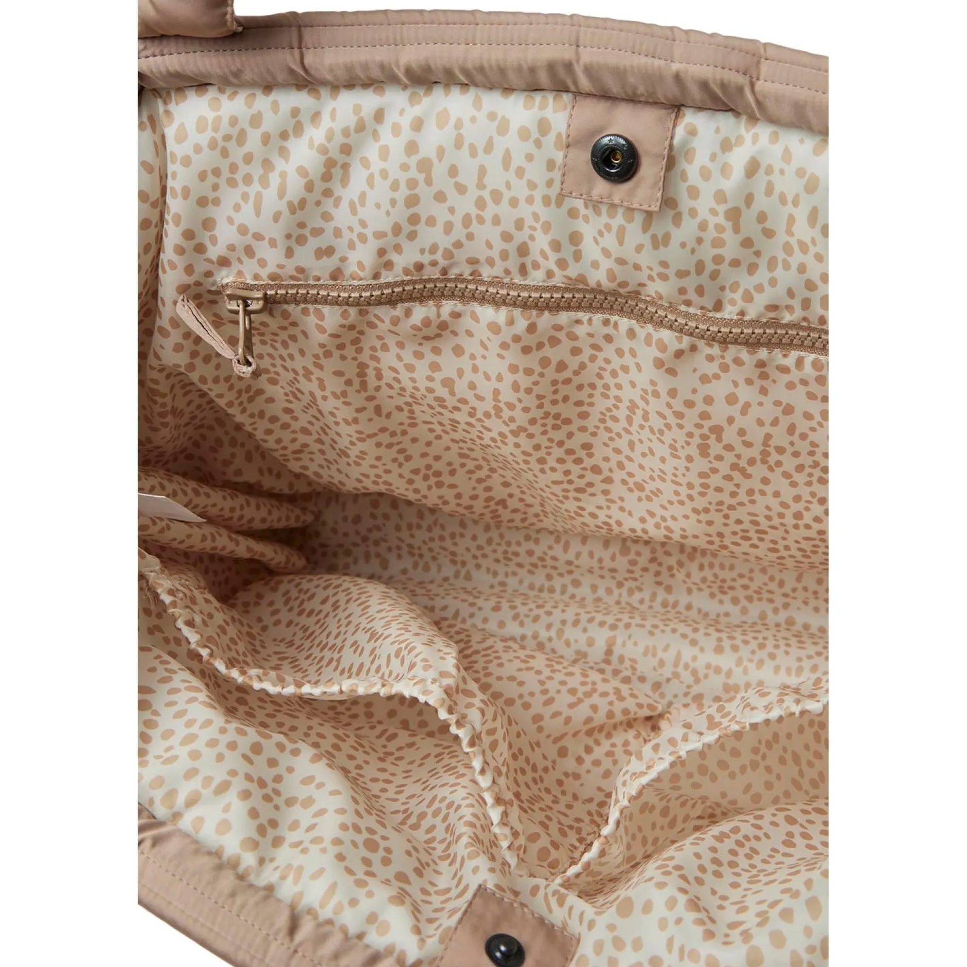 Luiertassen*Jollein luiertas Puffed bag Beigebrown
