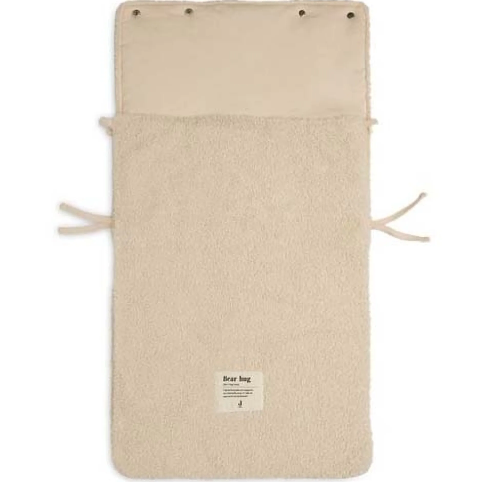 Voetenzakken|Voetenzakken*Jollein voetenzak bouclé Naturel