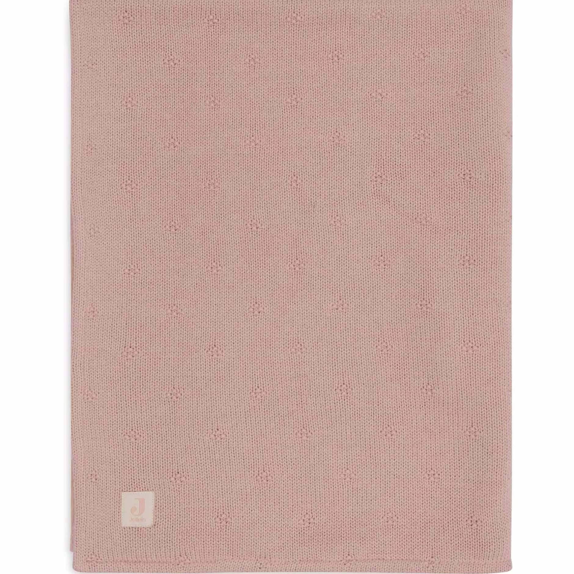 Dekens*Jollein wiegdeken cosy knit roze