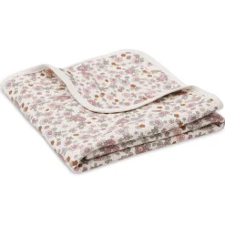 Dekens*Jollein wiegdeken retro flowers wit