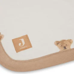 Dekens*Jollein wiegdeken teddy beer wit