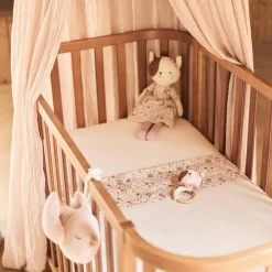 Lakens*Jollein wieglaken flower fairies roze