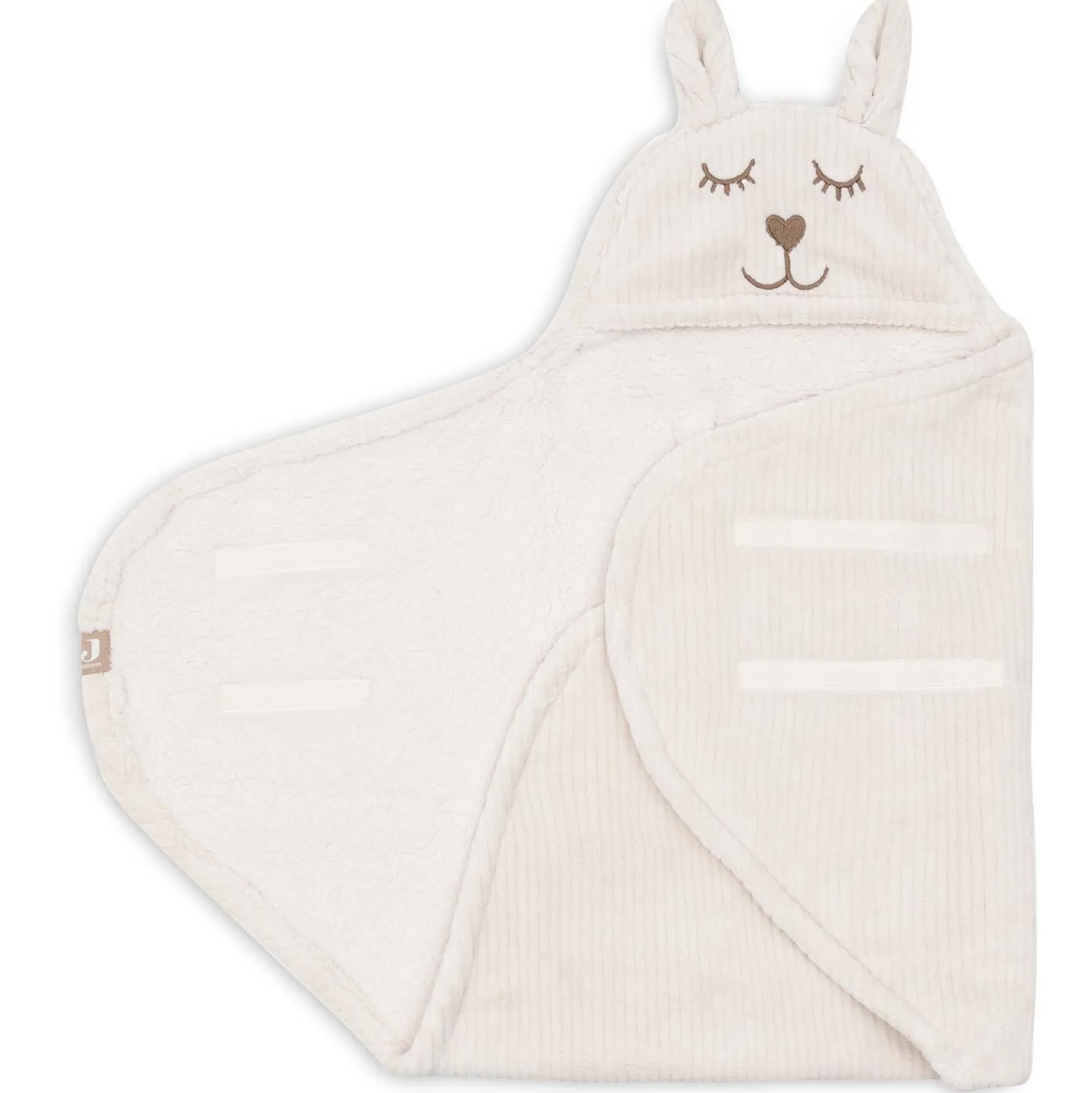 Wikkeldekens & Omslagdoeken*Jollein wikkeldeken Bunny beige