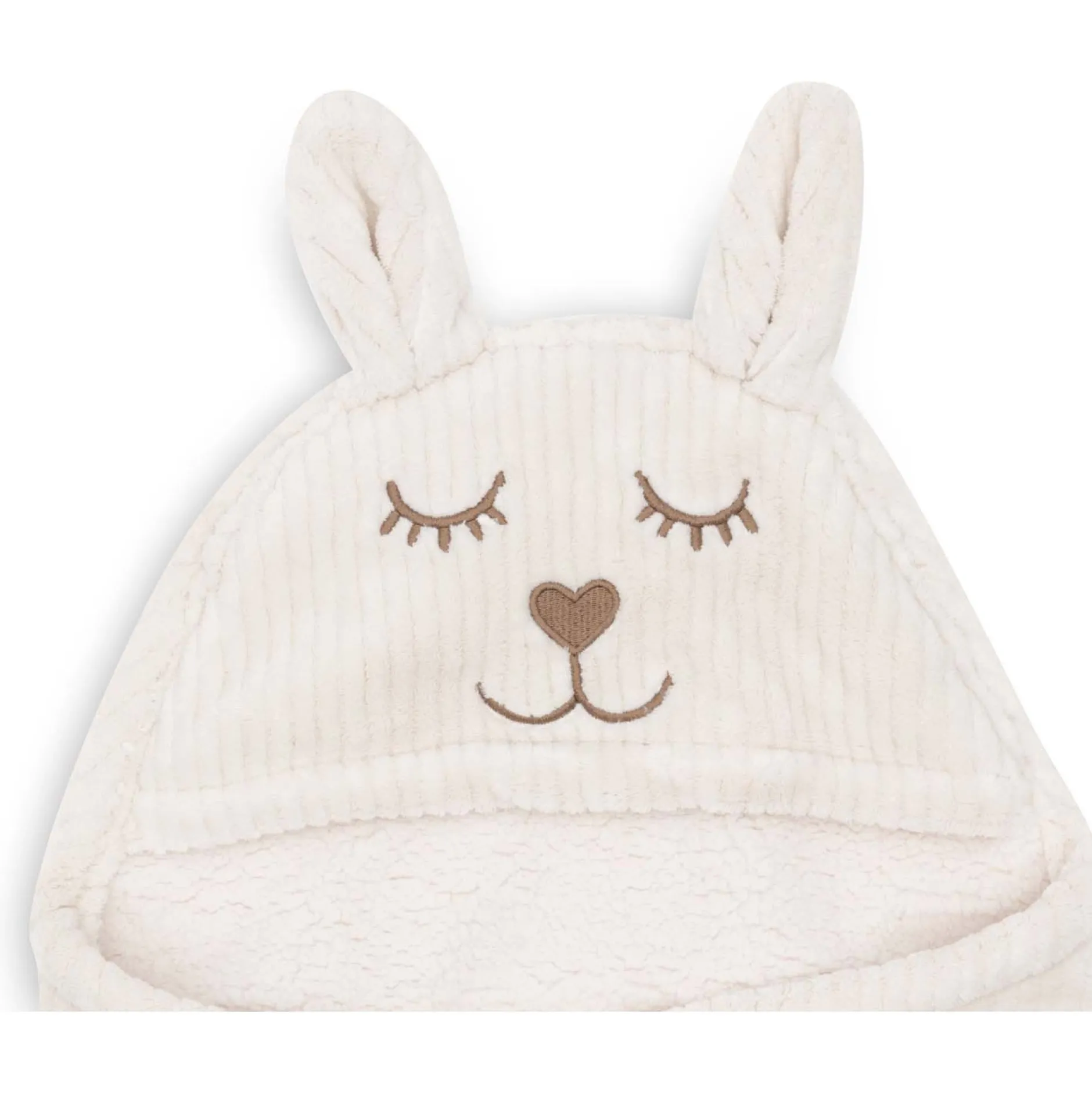 Wikkeldekens & Omslagdoeken*Jollein wikkeldeken Bunny beige
