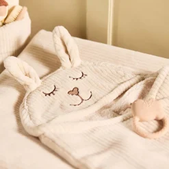 Wikkeldekens & Omslagdoeken*Jollein wikkeldeken Bunny beige