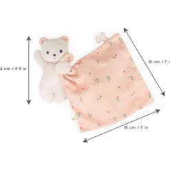 Knuffeldoekjes*Kaloo knuffeldoekje Beer Pink