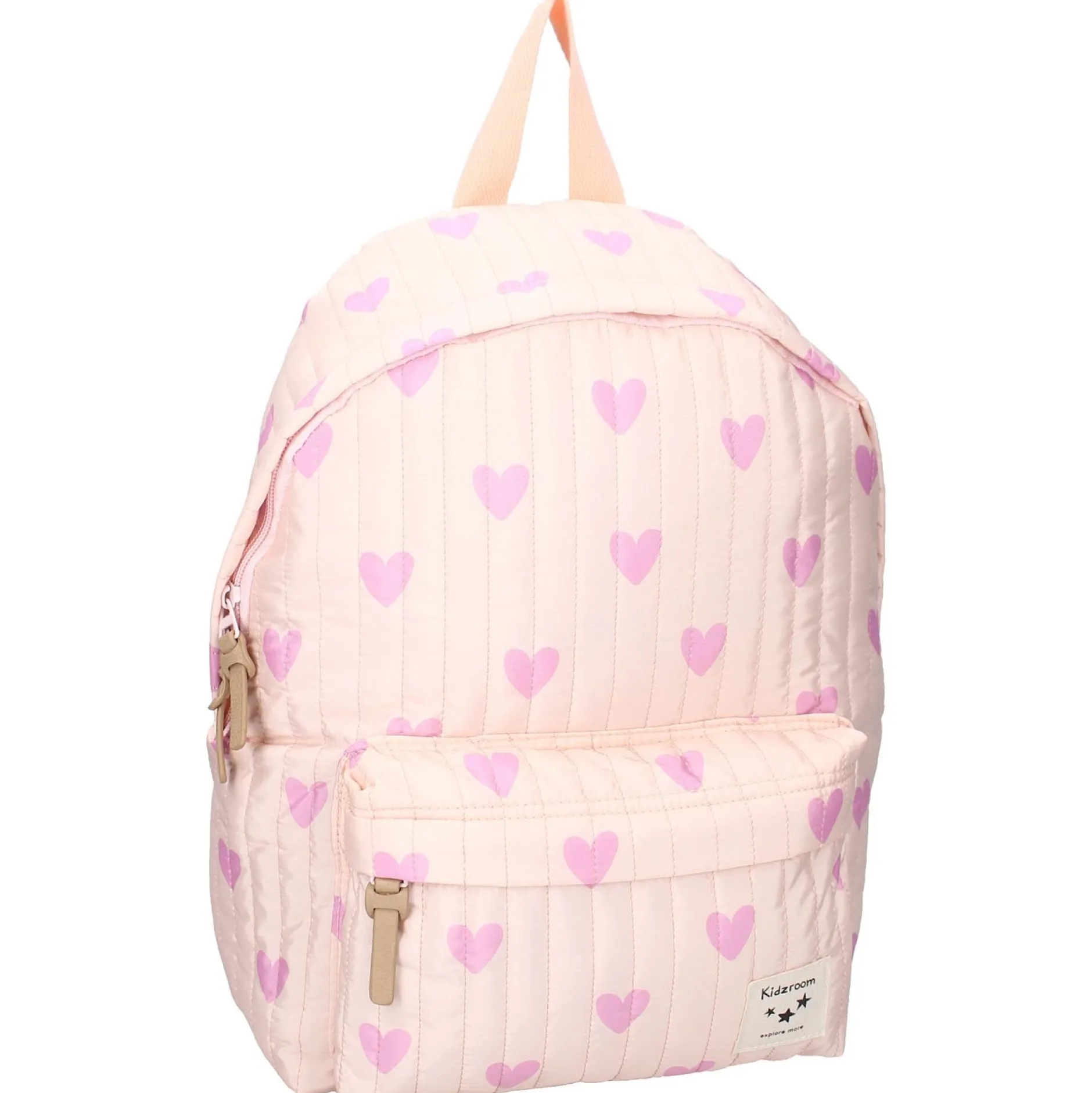 Luiertassen*Kidzroom kinderrugtas hartjes Light Pink