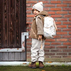 Luiertassen*Kidzroom kinderrugtas vliegtuig Ecru