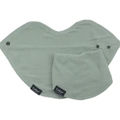 Slabbetjes*Kipkep 3-in-1 slab 2 stuks groen