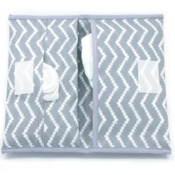 Luiertassen*Kipkep luieretui Silver Grey