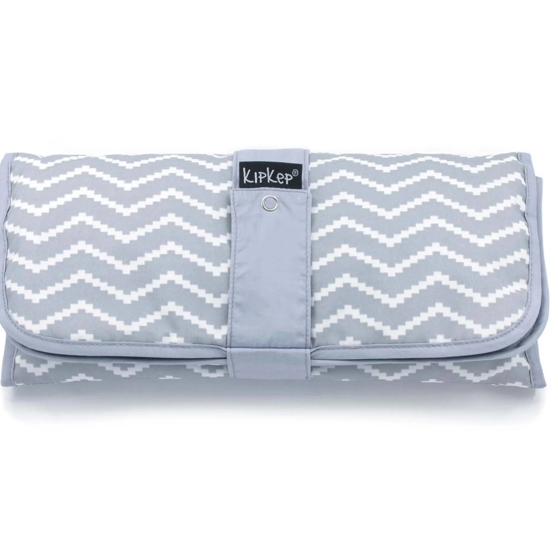 Luiertassen*Kipkep verschoningsmatje Silver Grey