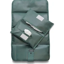 Luiertassen*Kipkep verschoningsmatje+luieretui combiset Calming Green