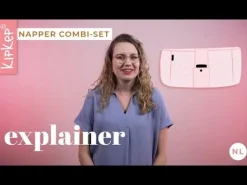 Luiertassen*Kipkep verschoningsmatje+luieretui combiset Pale Green