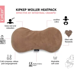 Kruiken & Kruikenzakken|Kruiken & Kruikenzakken*Kipkep Woller bruin