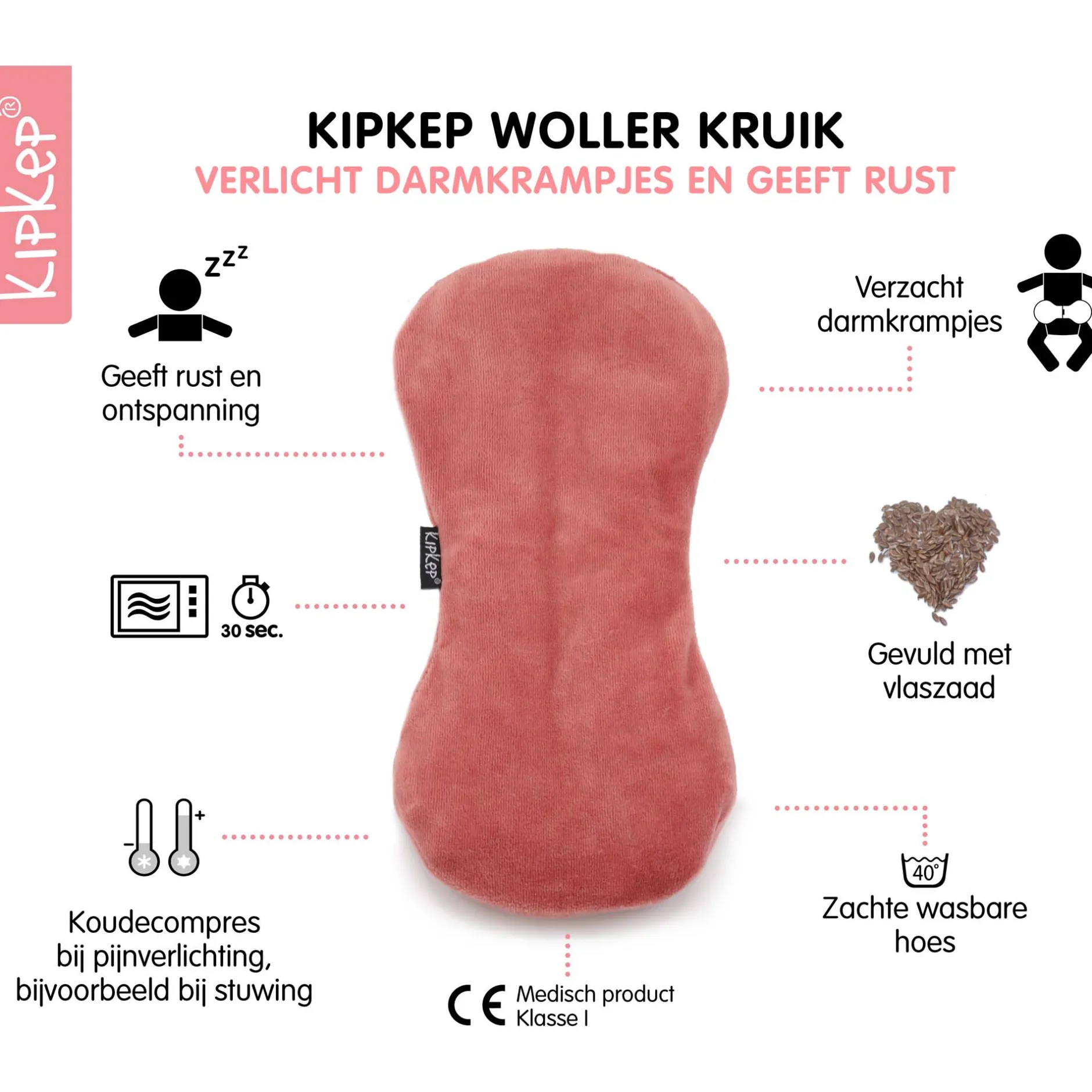 Kruiken & Kruikenzakken|Kruiken & Kruikenzakken*Kipkep woller mint