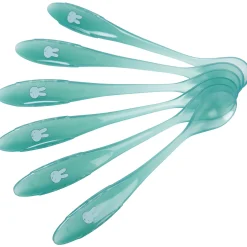 Kinderbestek*Nijntje Koko baby lepeltjes - 6 stuks mint