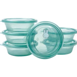 Melkpoedertorens & Bewaarbakjes*Nijntje Koko bewaarbakjes 210ml - 6 stuks mint