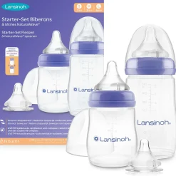 Startersets*Lansinoh babyfles starterset Natural Wave naturel