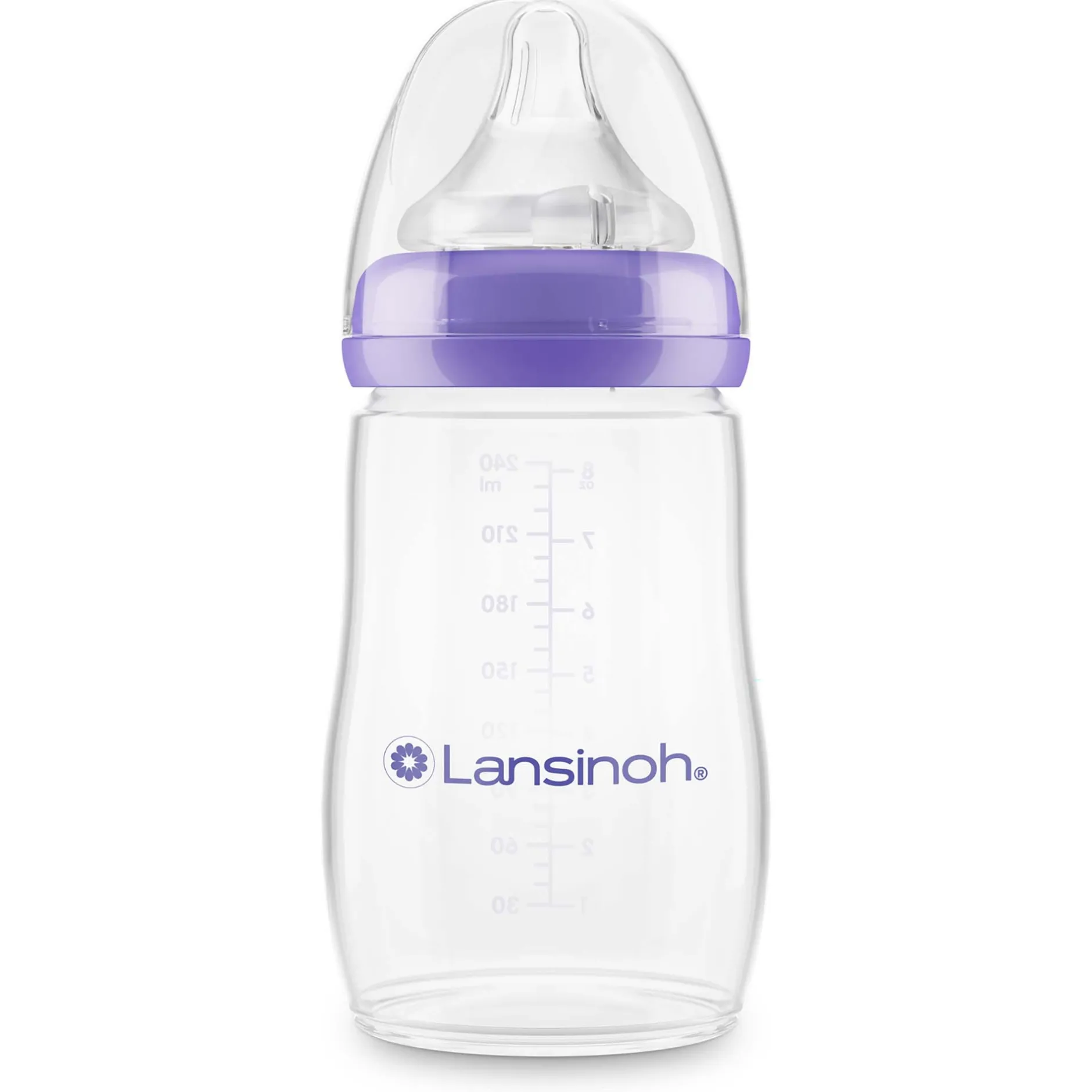 Flesjes*Lansinoh drinkfles Natural Wave 240ml naturel