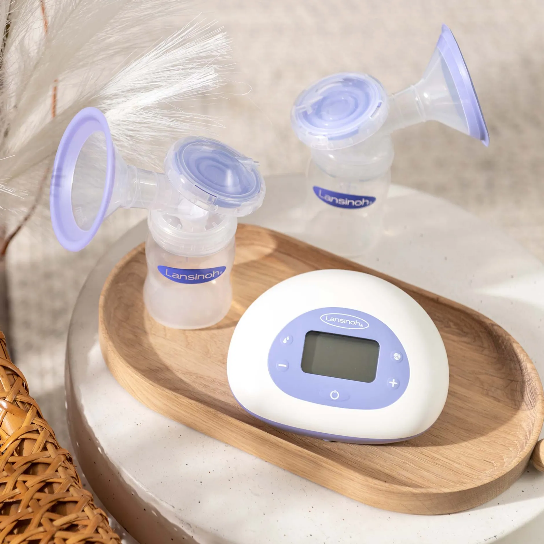 Borstkolven*Lansinoh 2-in-1 Elektrische dubbele Borstkolf
