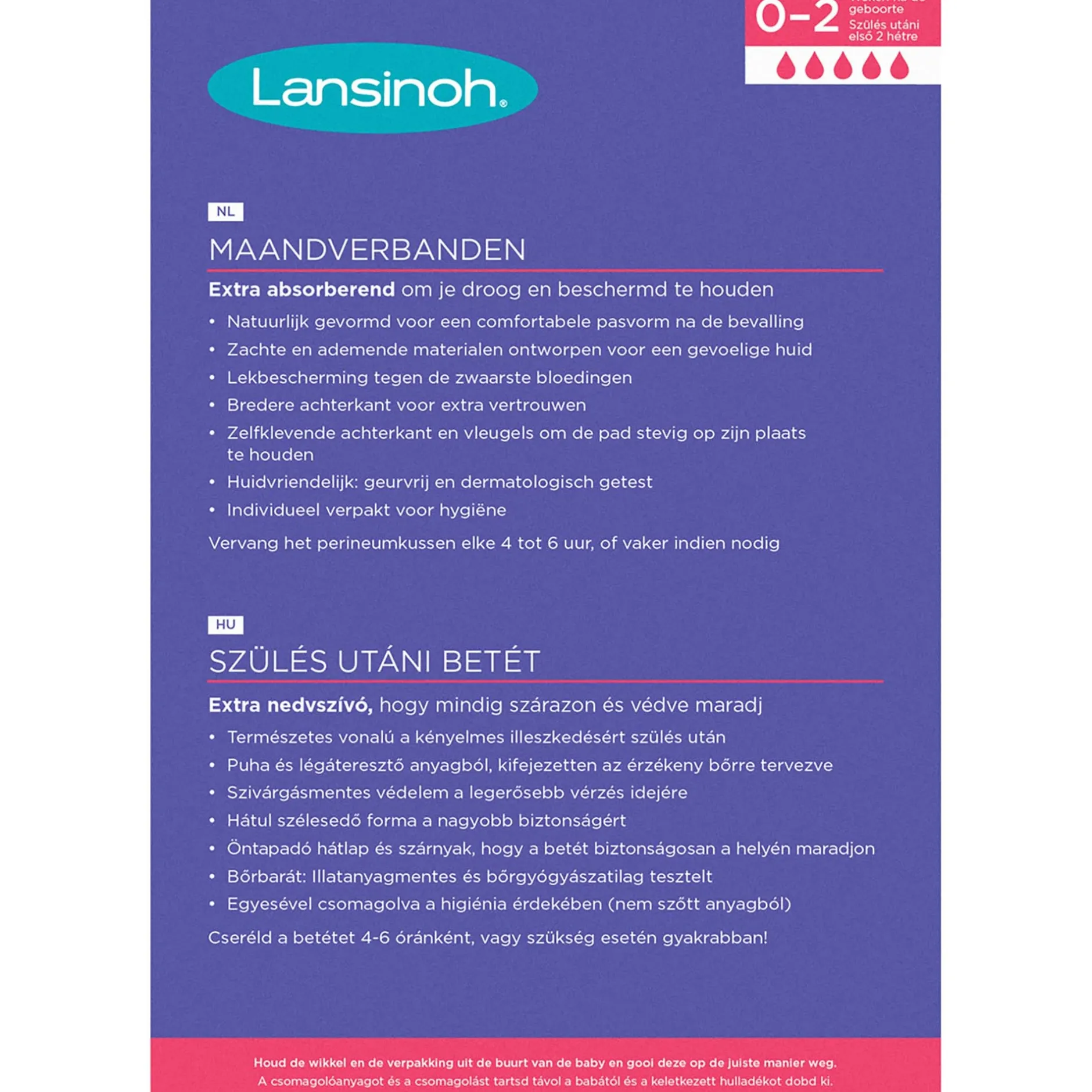 Kraamverzorging*Lansinoh kraamverband