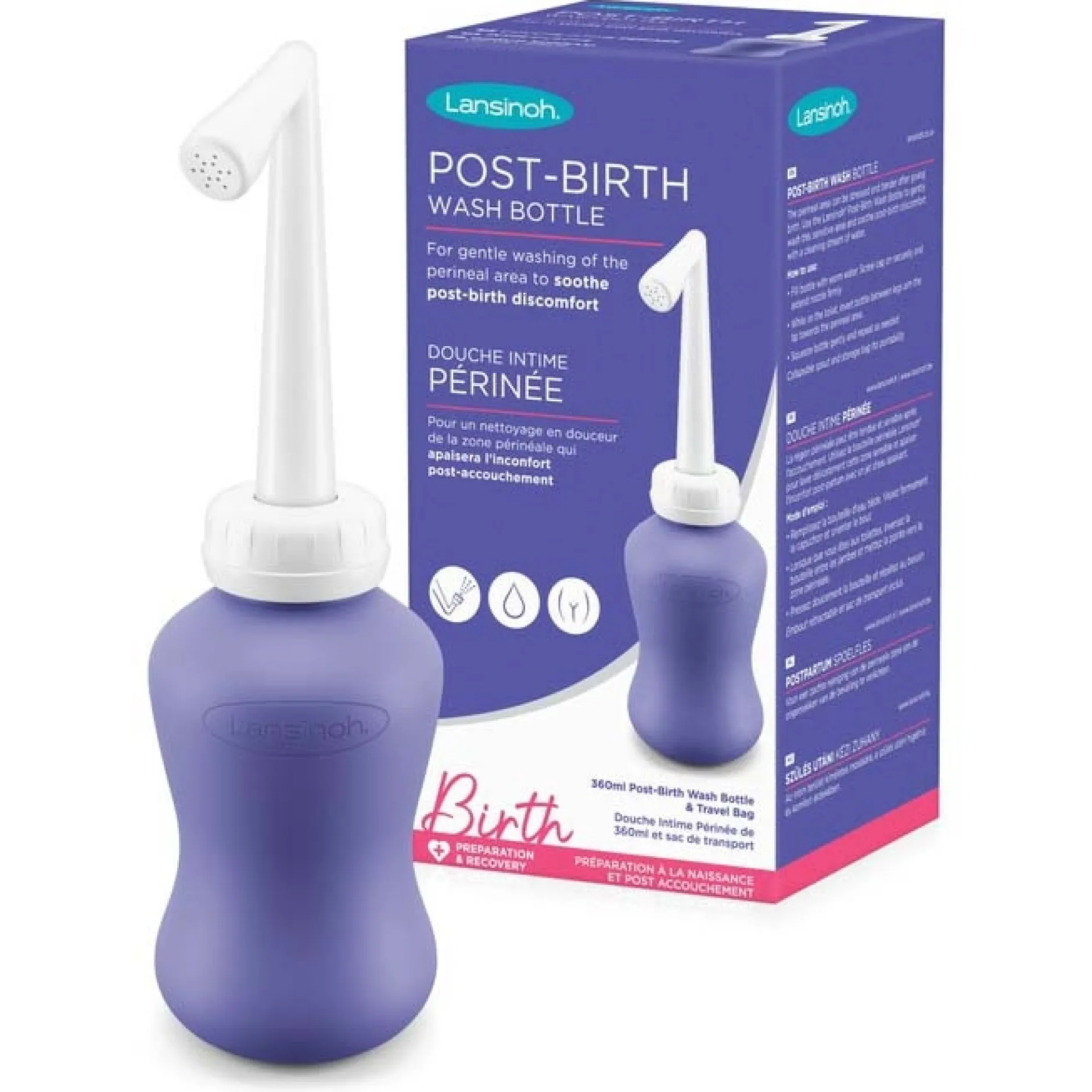 Kraamverzorging*Lansinoh Peri bottle Spoelfles 360 ml