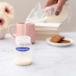 Borstvoedingszakjes & -Flesjes|Borstkolven*Lansinoh Silicone handkolf | Moedermelkcollector