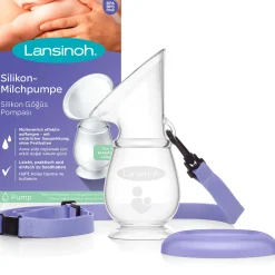 Borstvoedingszakjes & -Flesjes|Borstkolven*Lansinoh Silicone handkolf | Moedermelkcollector