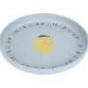 Kinderborden*Lässig Lassig bordje happy fruits lemon blauw