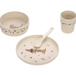 Serviesset*Lässig Lassig eetset little mateys beige