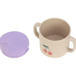 Bekers & Glazen|Drinkbekers*Lässig Lassig tuitbeker happy fruits cherry paars