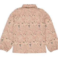 Shirts & Blouses|Shirts & Blouses*Levv peuter blouse lange mouwen all over print roze Light Pink