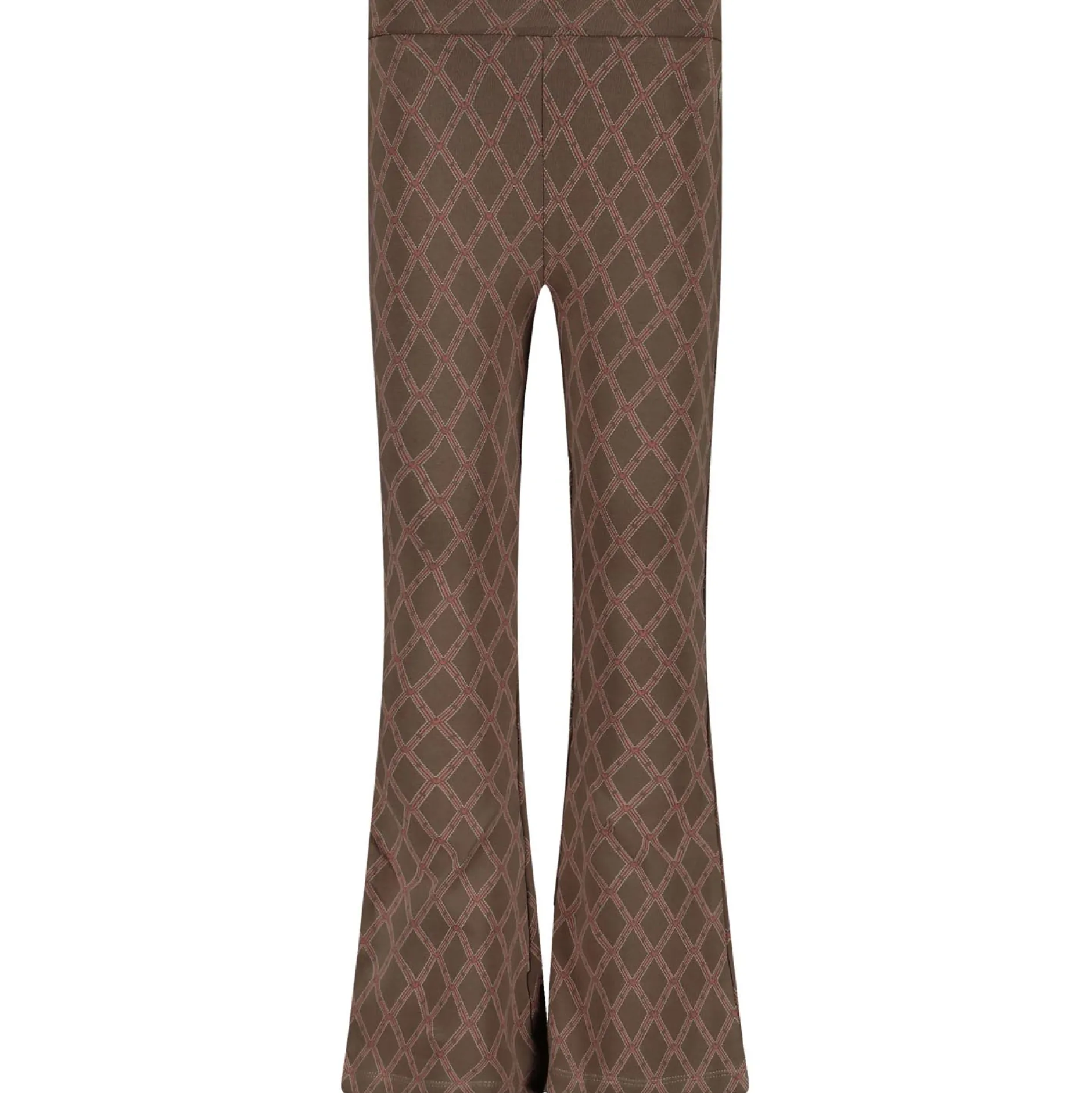 Broeken & Leggings|Broeken & Leggings*Levv peuter flared all over print bruin Taupebrown