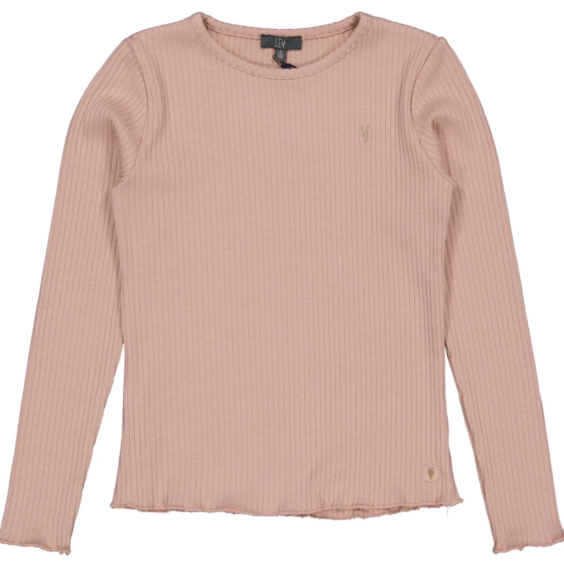 Shirts & Blouses|Shirts & Blouses*Levv peuter shirt lange mouwen effen roze Skin Piink