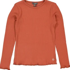 Shirts & Blouses|Shirts & Blouses*Levv peuter shirt lange mouwen effen oranje Orange Red