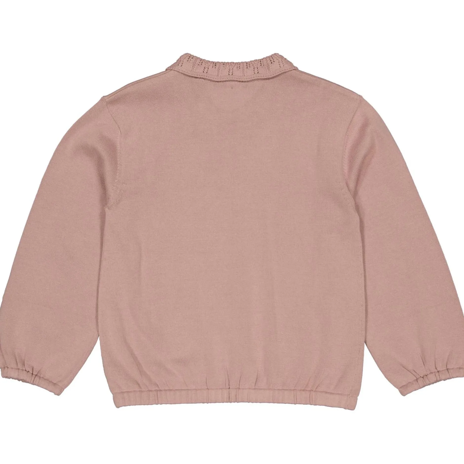 Truien & Vesten|Shirts & Blouses*Levv peuter trui lange mouwen effen roze Skin Piink