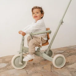 Loopfietsen & Loopwagens|Buitenspeelgoed*Little Dutch 4 in 1 twee- en driewieler fiets Green