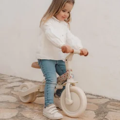 Loopfietsen & Loopwagens|Buitenspeelgoed*Little Dutch 4 in 1 twee- en driewieler fiets Off-White
