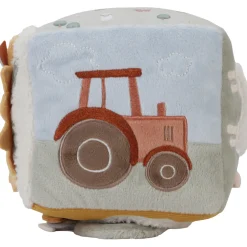 Interactief Speelgoed|Hangspeelgoed*Little Dutch activiteitenkubus Little Farm Mintgreen