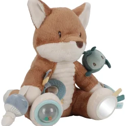 Hangspeelgoed|Speelgoed Voor Onderweg*Little Dutch activiteiten vos Forest Friends Lightbrown