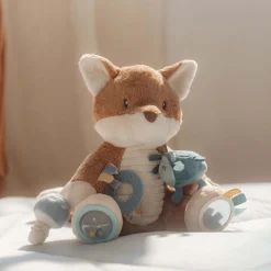 Hangspeelgoed|Speelgoed Voor Onderweg*Little Dutch activiteiten vos Forest Friends Lightbrown