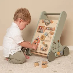 Loopstoeltjes*Little Dutch babywalker Little Farm Green