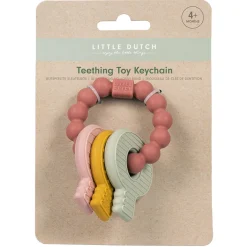 Feestartikelen|Kraamcadeaus*Little Dutch bijspeeltje sleutelbos roze