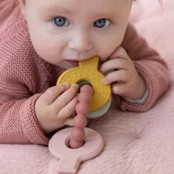Feestartikelen|Kraamcadeaus*Little Dutch bijspeeltje sleutelbos roze