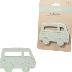 Feestartikelen|Kraamcadeaus*Little Dutch Bijtring Bus groen