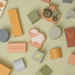 Bouwspeelgoed*Little Dutch Blokken ton Little Farm Multi