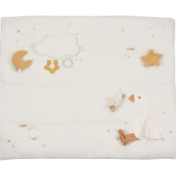 Boxkleden*Little Dutch boxkleed Newborn Naturals Off-White