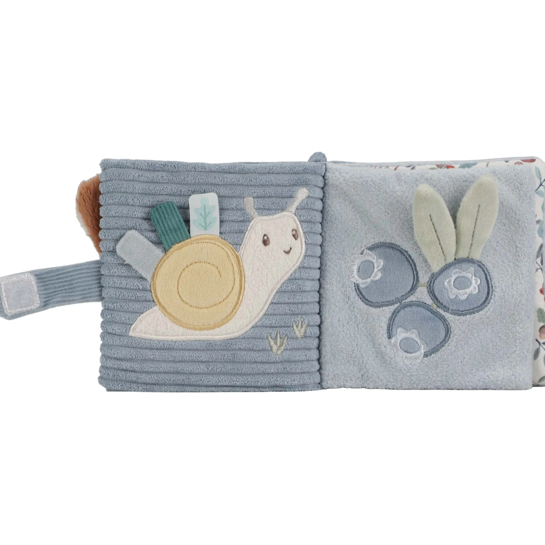 Buggyboekjes|Speelgoed Voor Onderweg*Little Dutch buggyboekje Forest Friends Lightbrown